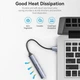 Многопортовый адаптер Vention USB 3.0 хаб нUSB 3.0 + 3x USB 2.0 0.15м 4 в 1 5 Гбит/с Gray (CKOHB) - изображение 8