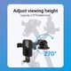Автомобильный держатель Vention для смартфона Auto-Clamping Car Phone Mount Black (KCOB0) - изображение 3