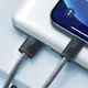 Зарядний кабель Lightning Baseus Dynamic Series 2.4A USB - Lightning 2 м Grey (CALD000516) - зображення 7