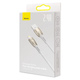 Кабель зарядный Lightning Baseus Glimmer Series Fast Charge USB - Lightning 1м White (CADH000202) - изображение 4