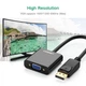 Адаптер перехідник UGREEN DisplayPort to VGA з вбудованим чипсетом 0.26 м Black (DP109) - зображення 3