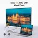 Кабель переходник Ugreen USB Type-C to HDMI Adapter Thunderbolt 4/3 4K@60Hz 2 м Grey (MM142)с - зображення 2