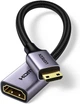 Переходник адаптер UGREEN HD160 Mini HDMI to HDMI 4K 60Hz HDR 3D Grey (90593) - изображение 9