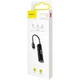 Переходник адаптер Baseus 3-in-1 Lightning - Lightning / AUX 3.5 mm Black (CALL52-01) - изображение 3