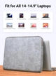 Чохол папка для ноутбука 14-15" Ugreen для MacBook Air / Pro Grey (LP187) - зображення 5
