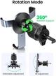 Автомобильный держатель Ugreen для смартфона c гравитационным эффектом Space Grey (LP130) - изображение 6
