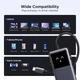 USB-Хаб UGREEN Uno 6 in 1 USB-C Hub with 10Gbps USB-C & USB-A Data Ports 4K@60Hz HDMI Grey (CM888) - зображення 8