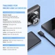 Дата кабель UGREEN Micro B to USB C Hard Drive Cables 0.25 м Black (US312) - изображение 3