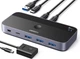 Комутатор Switch Ugreen USB 3.2 4-портовий USB-перемикач-концентратор з пультом ДК Black (CM687) - зображення 1