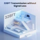 Мережевий спліттер розгалужувач RJ45 Ugreen 1 to 2 Ethernet Splitter 1000Mbps Grey (NW301) - зображення 3
