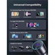 Автомобильное зарядное устройство Ugreen 63W USB-C USB-A PD3.0 QC3.0 Car Charger Gray (EC701) - изображение 2