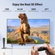 Кабель удлинитель UGREEN HDMI Extension Cable 8K Ultra High Speed 48Gbps 15 см Black (HD165) - изображение 6