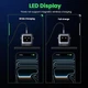 Зарядний пристрій мережевий Ugreen Nexode Uno 65 W USB C Charger Block Robot Design Black (CD361) - зображення 7