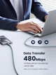 Кабель зарядный UGREEN USB C to USB C 100W Fast Charge Cable 1 м Green (US316) - изображение 7