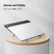 Настольная подставка для ноутбука UGREEN Laptop Stand Foldable Ventilated Notebook Stand Silver (LP702) - изображение 8