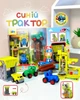Игровой набор 22326 Паркинг «Синий трактор. Лесопереработка» — 2 трактора, самосвал - изображение 1