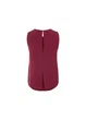 Блузка з коротким рукавом для жінки Esmara LYCRA® 462862 34(XS) бордовий - зображення 3