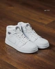 Кросівки чоловічі NK Jordan Retro 1 Hight 43 (27 см) White (арт 1315) - зображення 6