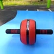 Ролик для пресса KKL одноколесный с ковриком Red/Black 31416114 - изображение 3