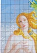Набір для вишивання за нанесеною на канву схемою "The Birth of Venus". AIDA 14CT printed 110*71 см - зображення 4