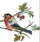 Набір для вишивання за нанесеною на канву схемою "Bullfinches". AIDA 14CT printed, 54*20 см - зображення 4