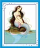 Набір для вишивання за нанесеною на канву схемою "Mom & son's deep love(1)". AIDA 14CT printed 43*50 см - зображення 1