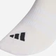 Набор женских носков коротких хлопковых Adidas JZ0533 40-42 3 пары Белый (4068821246546) - изображение 3