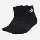 Набор женских носков высоких хлопковых Adidas KC9633 40-42 3 пары Черный (4068821183735) - изображение 1