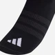 Набор женских носков коротких хлопковых Adidas KD6719 37-39 3 пары Черный (4068819657903) - изображение 2