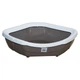 Туалет для кішок кутовий MPS CORNER OPEN 52*50*14 см - зображення 2