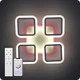 Люстра светодиодная 517 Light 3color с пультом 72Вт Белый (01321) - изображение 11