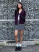 Кардиган женский UNIQLO 428212454 L Фиолетовый (1159852963) - изображение 2