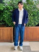 Кофта мужская UNIQLO 565097857 XL Синяя (1159853411) - изображение 4