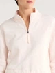 Толстовка на молнии на флисе без капюшона женская Calvin Klein 869609325 XL Розовая (1159853047) - изображение 2