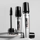 Туш для вій для об'єму та підкручування HANDAIYAN Volume Mascara, водостійка, чорна, 12 г - изображение 4