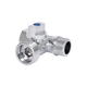 Кран приборный трёхходовой 1/2"х3/4"х1/2" шаровой Thermo Alliance Forte SF186W152015 - изображение 6