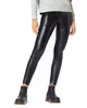 Леггинсы женские HUE Faux Leather Coated Moto High Rise Leggings Black (M) - изображение 1