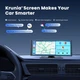 Портативный экран для Apple CarPlay и Android Auto 9,26 дюйма Krunia - изображение 4