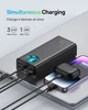 Повербанк 30000 mAh зі швидким заряджанням 65W Baseus Amblight Digital Display (4USB/Type-C). Black - зображення 5
