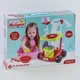 Детский игровой набор для уборки с тележкой шваброй и ведром Smart-Kids Little Helper Маленькая помощница Красный - изображение 7