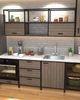 Тумба с ящиками в стиле лофт EcoLoft Сорано DSP-1326-4 Монтеверде - изображение 3