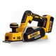 Рубанок акумуляторний DeWALT, 18 В XR Li-lon, 5 Аг, безщітковий, ширина стругання 82 мм, вага (без акумулятора) 2.5 кг, 2 - изображение 2