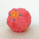 Іграшка для собак DogClub DogBaby М'яч зі звуком та отвором для ласощів 11,5 см Pink - зображення 5