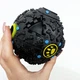 Іграшка для собак DogClub DogBaby М'яч зі звуком та отвором для ласощів 11,5 см Black - зображення 5