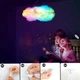 Подвесная LED лампа Облако RGB с управлением от USB и пультом для освещения помещений модель OBL-211 - изображение 8