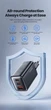 Швидкий Мережевий зарядний пристрій Toocki 65W GaN 1 USB + 2 Type-C PD3.0 QC Швидка Зарядка Power Delivery 3.0 Quick Charge - зображення 6