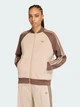 Толстовка на молнии без капюшона женская Adidas Originals Sst Loose Tt KD8825 XS Stone Khaki (4068818832301) - изображение 1