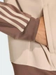 Толстовка на молнии без капюшона женская Adidas Originals Sst Loose Tt KD8825 XS Stone Khaki (4068818832301) - изображение 4