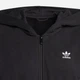 Толстовка на молнии с капюшоном женская Adidas Originals Ess Ft Hd KE3215 XS Black (4068821179042) - изображение 7