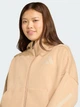 Толстовка на молнии с капюшоном женская Adidas Z.N.E. Fz JY5970 XL Бежевая (4068808935074) - изображение 4